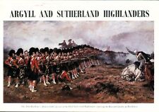 1980 The Argyll and Sutherland Highlanders Princess Louise Booklet History Art  picture
