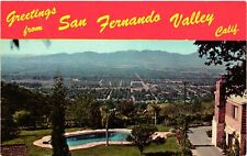Vintage Postcard- SAN FERNANDO VALLEY, CA. 1960s picture