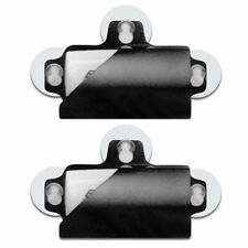 Allison MINI Clip Electronic Toll Tag Holder for New Small E-ZPass BLACK- 2 Pack picture