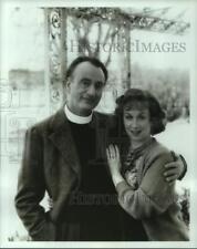1989 Press Photo Paul Eddington and Cheryl Campbell in 