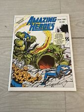 Amazing Heroes Spectacular 1st Issue June 1981 picture