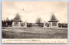 Newark New Jersey~Ballantines Gateway Branch Brook Park B&W~Vintage Postcard picture