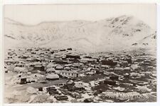 RPPC Rhyolite Nevada Aerial Panoramic 1906 / 1950's Vintage REAL PHOTO POSTCARD picture