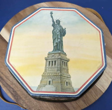 Vintage Loose Wiles Biscuit Co Sunshine Tin Statue of Liberty No Rust Clean picture