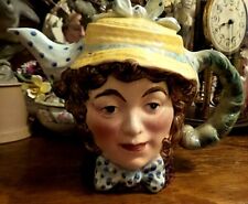 ANTIQUE BESWICK FIGURAL TEA POT LADY VANDIN 6203  MADE IN ENGLAND picture