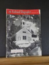 Railroad Telegrapher, The 1959 December Season’s Greetings Cover Not Attached picture