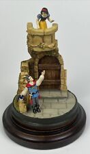 Goebel Miniatures Snow White On Balcony & Prince 1994 Glass Dome Disney picture