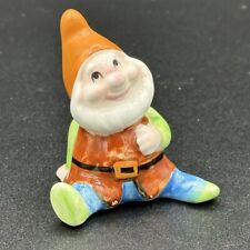 Vintage Walt Disney Japan - Snow White Seven Dwarfs - Happy Ceramic Figurine picture