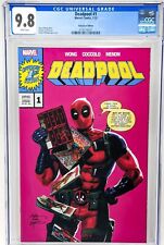Marvel Deadpool #1 Rafael Albuquerque Cover CGC Universal Grade 9.8 NM/Mint picture