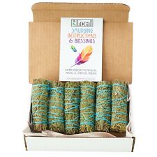 6 Cedar Sage Smudge Stick Bundles 4 Inches Long Sustainably Grown & Collected picture