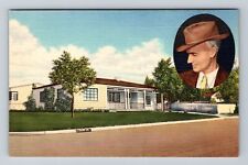Albuquerque NM-New Mexico, Ernie Pyle's Home, Antique, Vintage Postcard picture