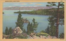 Lake Tahoe California Emerald Bay Postcard picture