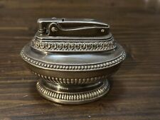 Vintage Ronson Queen Anne Silver Plate Table Top Cigarette Lighter picture