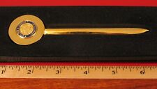 VINTAGE GOVERNOR JOHN G. ROWLAND GREAT STATE OF CONNECTICUT LETTER OPENER RARE  picture