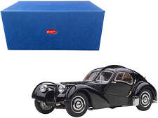 1938 Bugatti Type 57SC Atlantic with Disc Wheels Black 1/43 Diecast Model Car picture
