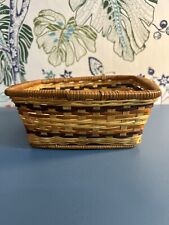 Vintage Hand Woven Basket Small picture