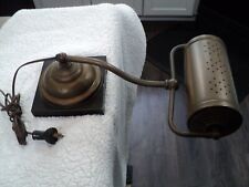 Vintage Art Deco Piano Lamp 1930's-40's -Works-Hang's Over Keyboard--Swivels L&R picture