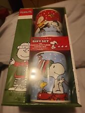 Peanuts Mug And Glass Set With Snoopy Christmas Gift Set Holiday picture