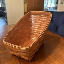 Longaberger 1993 Small Vegetable Basket & Protector picture