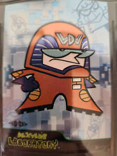 Dexter's Laboratory 2001 Cartoon Network P05 Foil CHROMIUM CHROME CHASE CARD picture