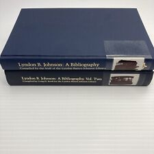 American President Research Lyndon B Johnson A Bibliography Volumes 1 & 2 HC picture