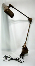 Vintage Art Specialty Co. FLEXO Clamp On Floating Arm Articulating DRAFTING Lamp picture