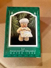 Hallmark Keepsake Ornament 1988 Son Gingerbread Man Tray of Cookies NIB picture