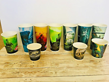 Jurassic World 2015 Dairy Queen Cups Lot Of 10 picture