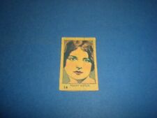 MARY ASTOR #14 STRIP CARD - W 500 SERIES? - 1920's - movie actress picture