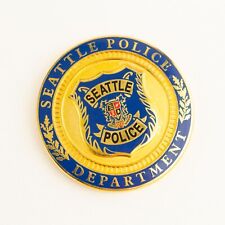 Seattle Police Department Officers Guild Service Pride Badge Challenge Coin picture
