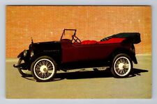 1917 King Model E, Car, Transportation, Antique Vintage Souvenir Postcard picture