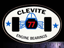 CLEVITE Engine Bearings - Original Vintage 1960’s 70’s Racing Decal/Sticker picture