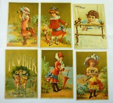 6 Victorian Trade Cards Soapine by Kendall Mfg Co picture