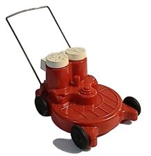Mechanical Novelty Red Push Lawn Mower Salt & Pepper Shakers picture