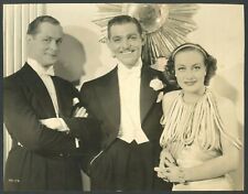 CLARK GABLE, JOAN CRAWFORD, ROBERT MONTGOMERY VINTAGE 1935 ORIGINAL PHOTO picture