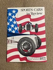 Rare 1972 Sports Cars in Review Vintage Book Automotive Henry Ford Museum picture