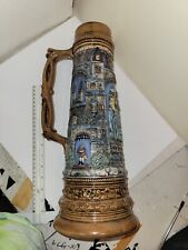 Vintage large German beer stein 18 inches picture