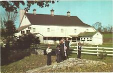 Heart of Amishland, Amish Children & Hex Sign Bar, White Horse, Penna Postcard picture