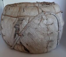 Primitive Vintage Banana Leaf / Coconut Husk Basket - FABULOUS picture