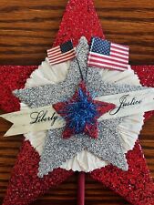 Bethany Lowe Dee Foust Fourth Of July Patriotic Americana Liberty Star Pick picture