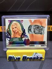 2022 Bench Warmer Rainbow Foil Archive Greenbacks Green Foil Carrie Minter 1/1 picture