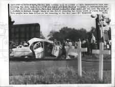 1965 Press Photo Symbolizing car train accidents Road - RRV41647 picture