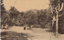 Liberty Bell-Palmer Park-Detroit, Michigan MI-antique 1910 posted postcard picture