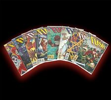 DC Comics Flash Lot Of (8) 1990’s Comics #85,86,88,89,90,91,94 & 95 Bagged&Board picture