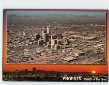Postcard Aerial View Phoenix Arizona USA North America picture