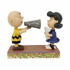 Jim Shore Peanuts Places Everyone Figurine 6006936 Charlie Brown And Lucy Enesco picture