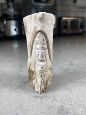 Petrified Wood Carved Primitive Spirit Display Specimen From Oregon's Mt. Hood picture