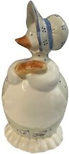 Vintage Fitz And Floyd Hand Painted Ceramic Mother Goose Bookend.  picture