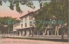 Quogue LI NY - COOPER HOUSE HOTEL - Hand Colored Postcard picture