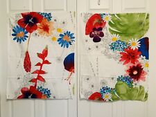 2010 Malin Akerblom IKEA Cotton Fabric Remnant Material Colorful  (2) 30